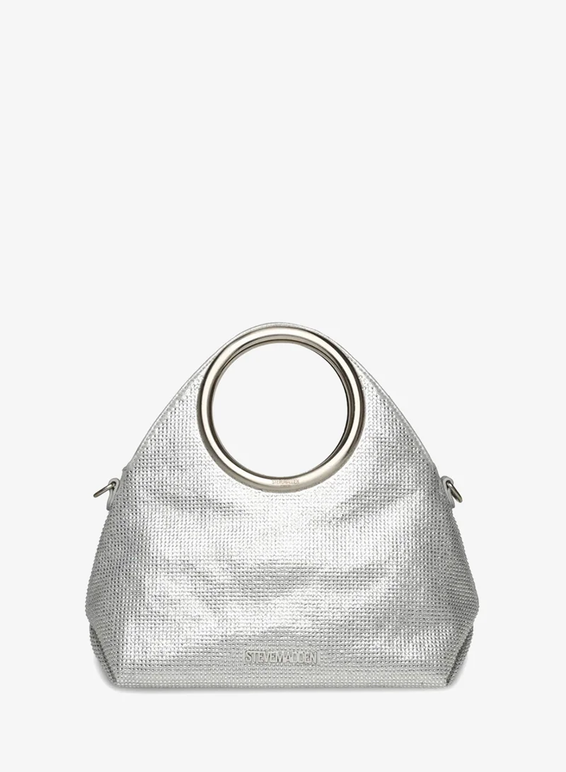 Embellished Top Handle satchel Bag